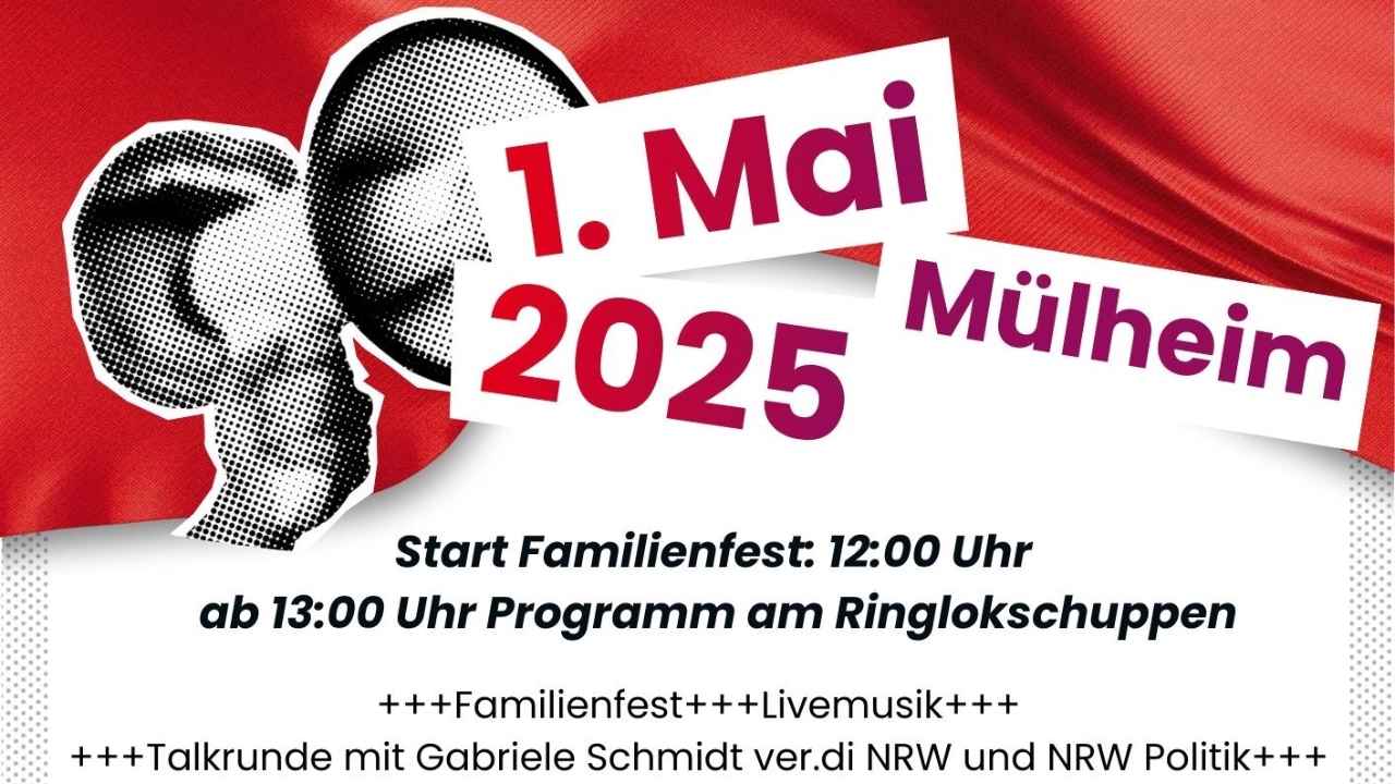 1. Mai 2025 in Mülheim