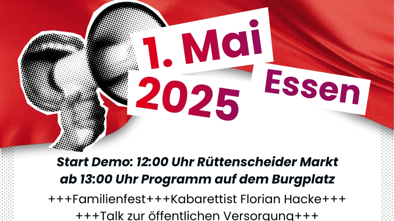 1. Mai 2025 in Essen