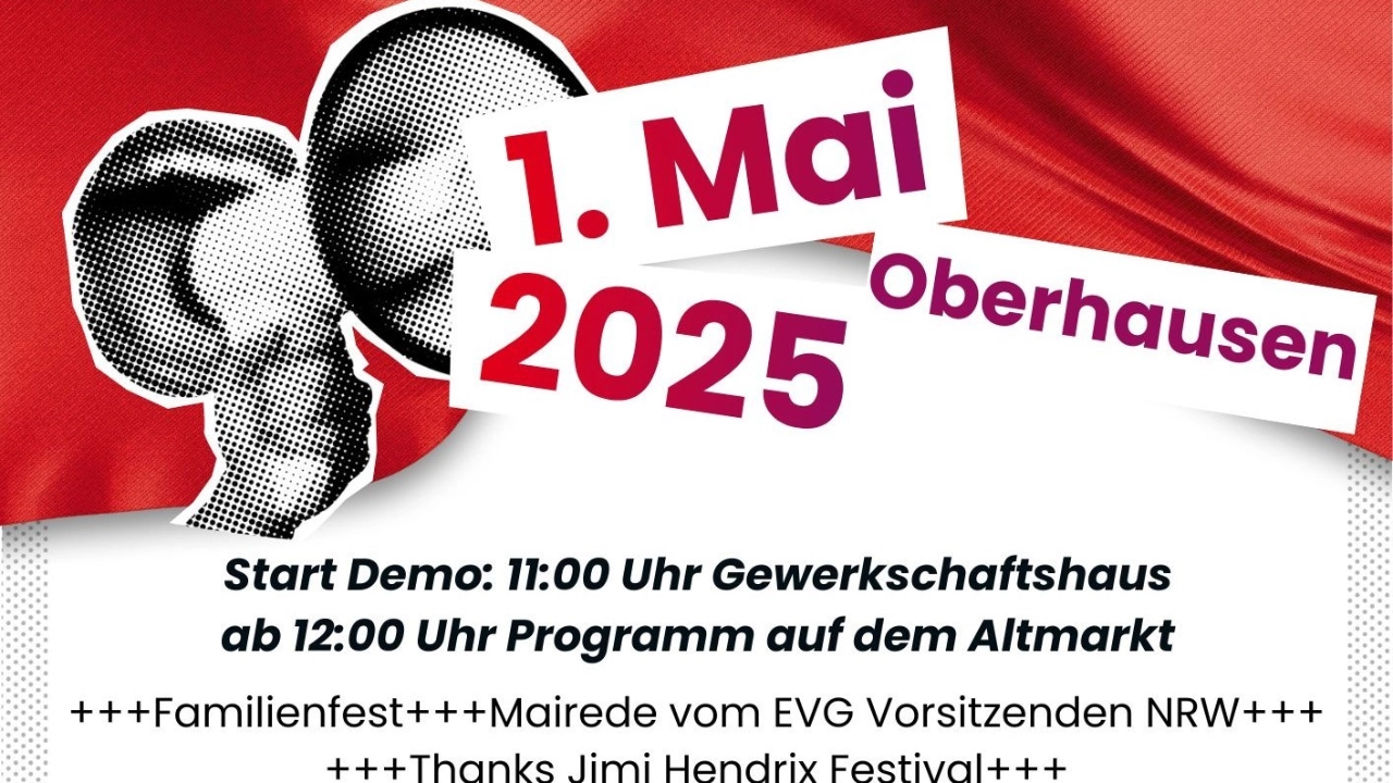 1. Mai 2025 in Oberhausen