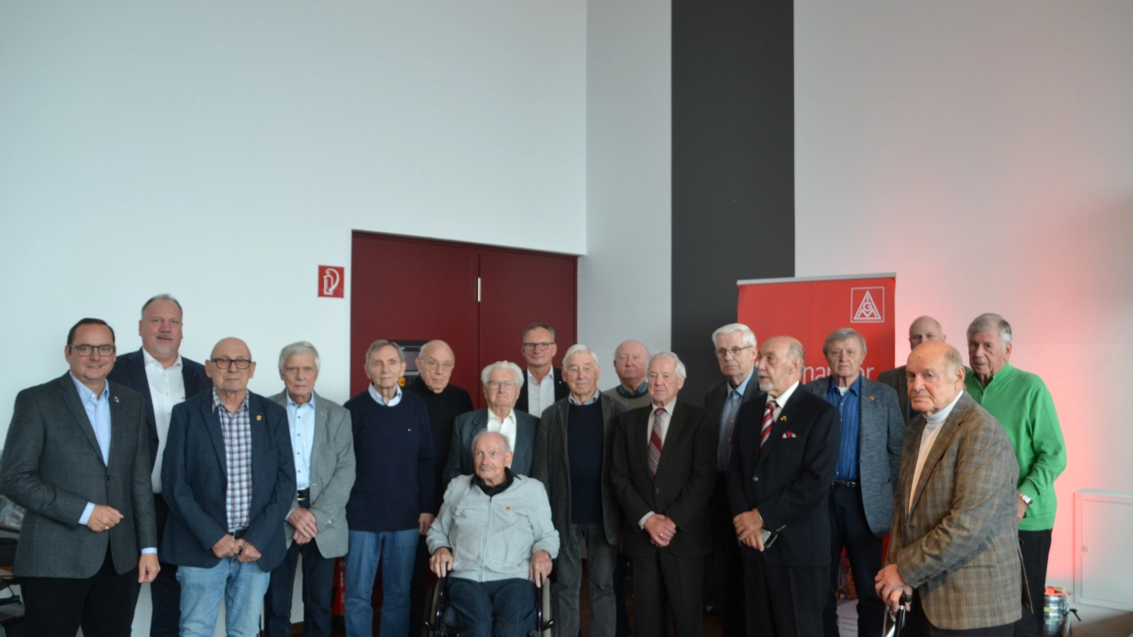 Jubilare 70 Jahre Mitgliedschaft