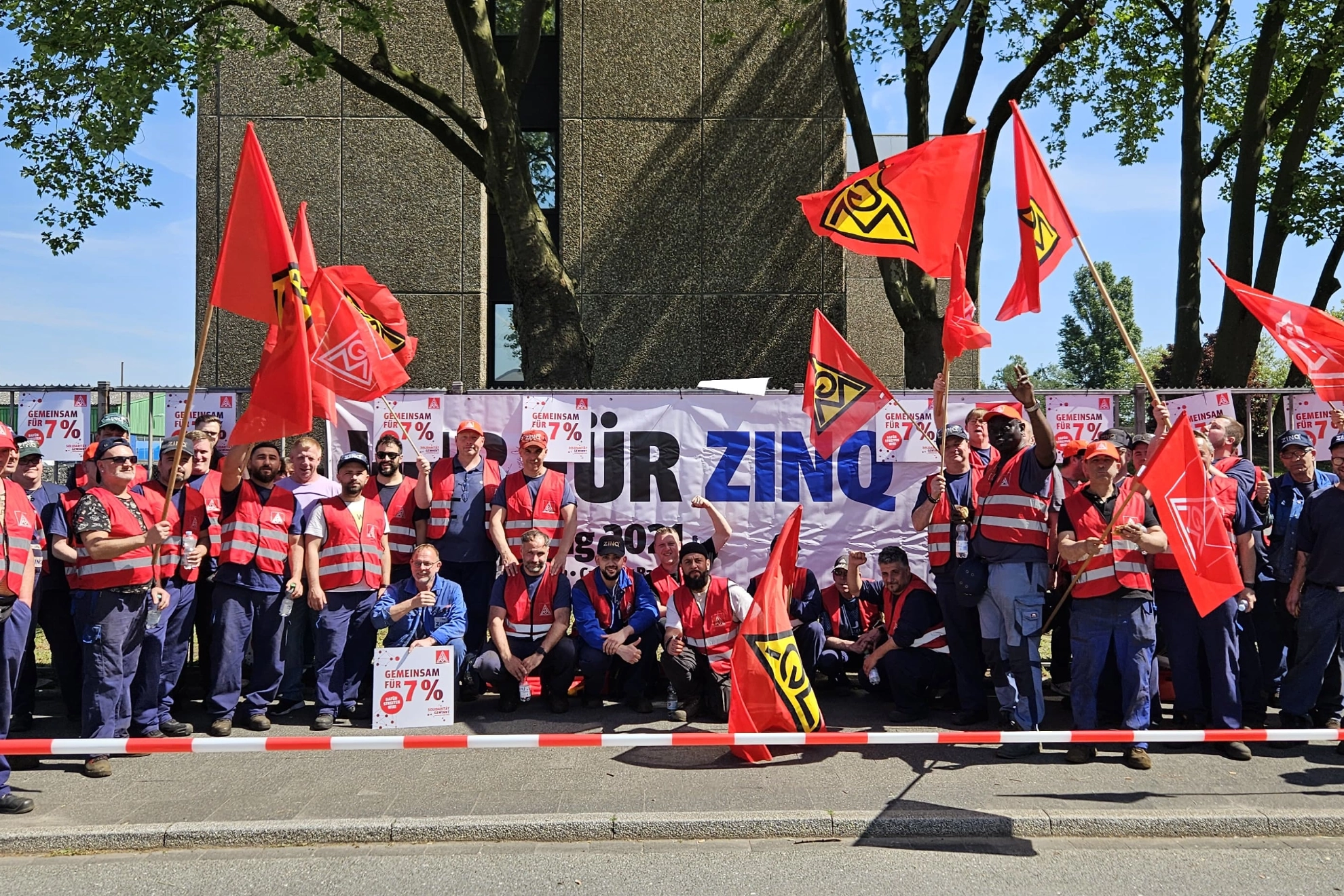 Warnstreik ZinQ 2