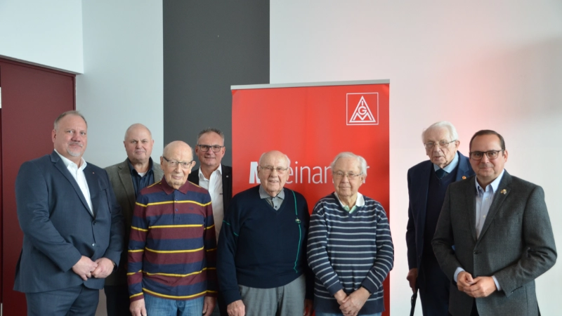 Jubilare 75 Jahre Mitgliedschaft