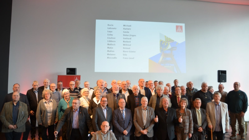 Jubilare 50 Jahre Mitgliedschaft