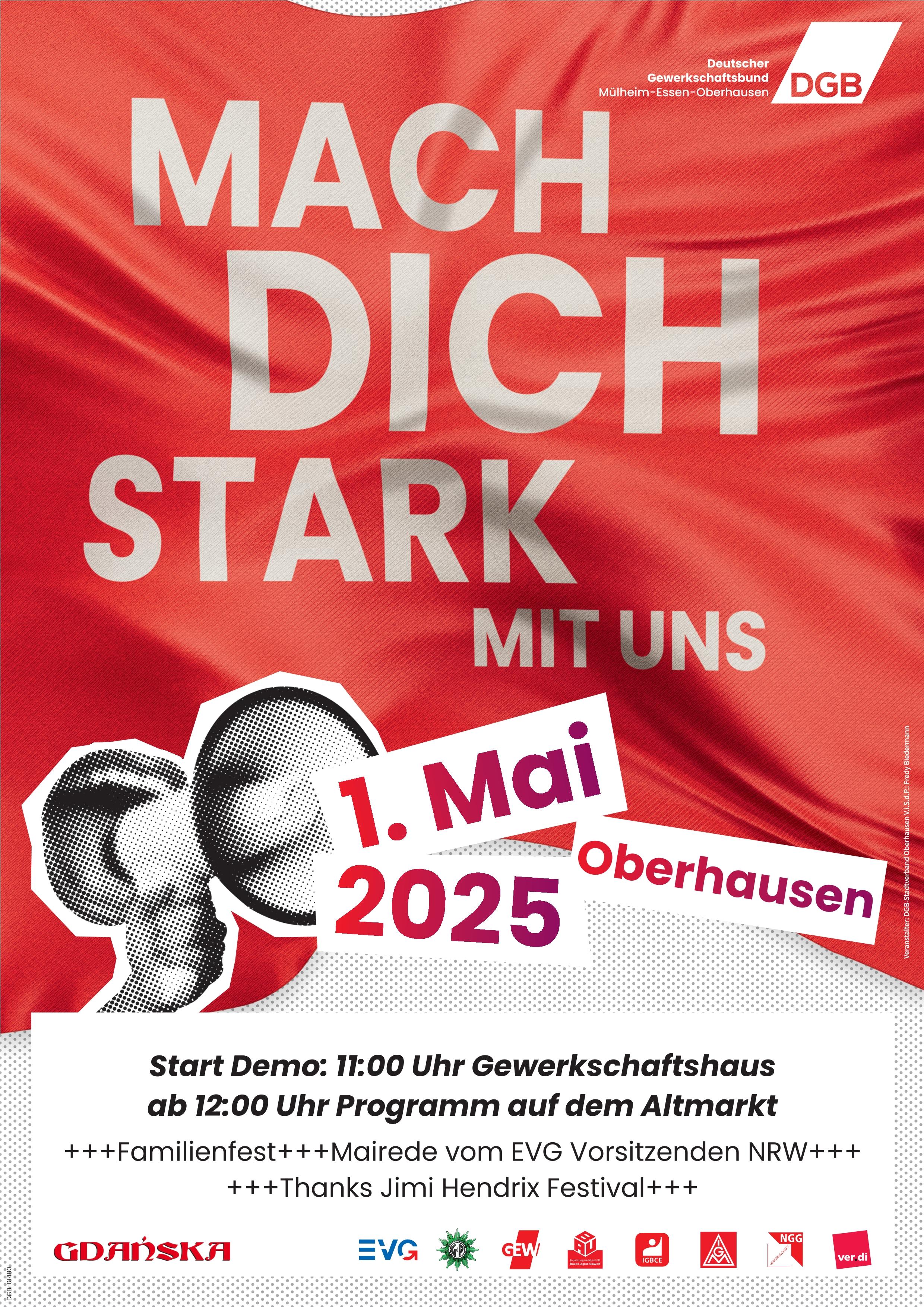 1. Mai 2025 in Oberhausen