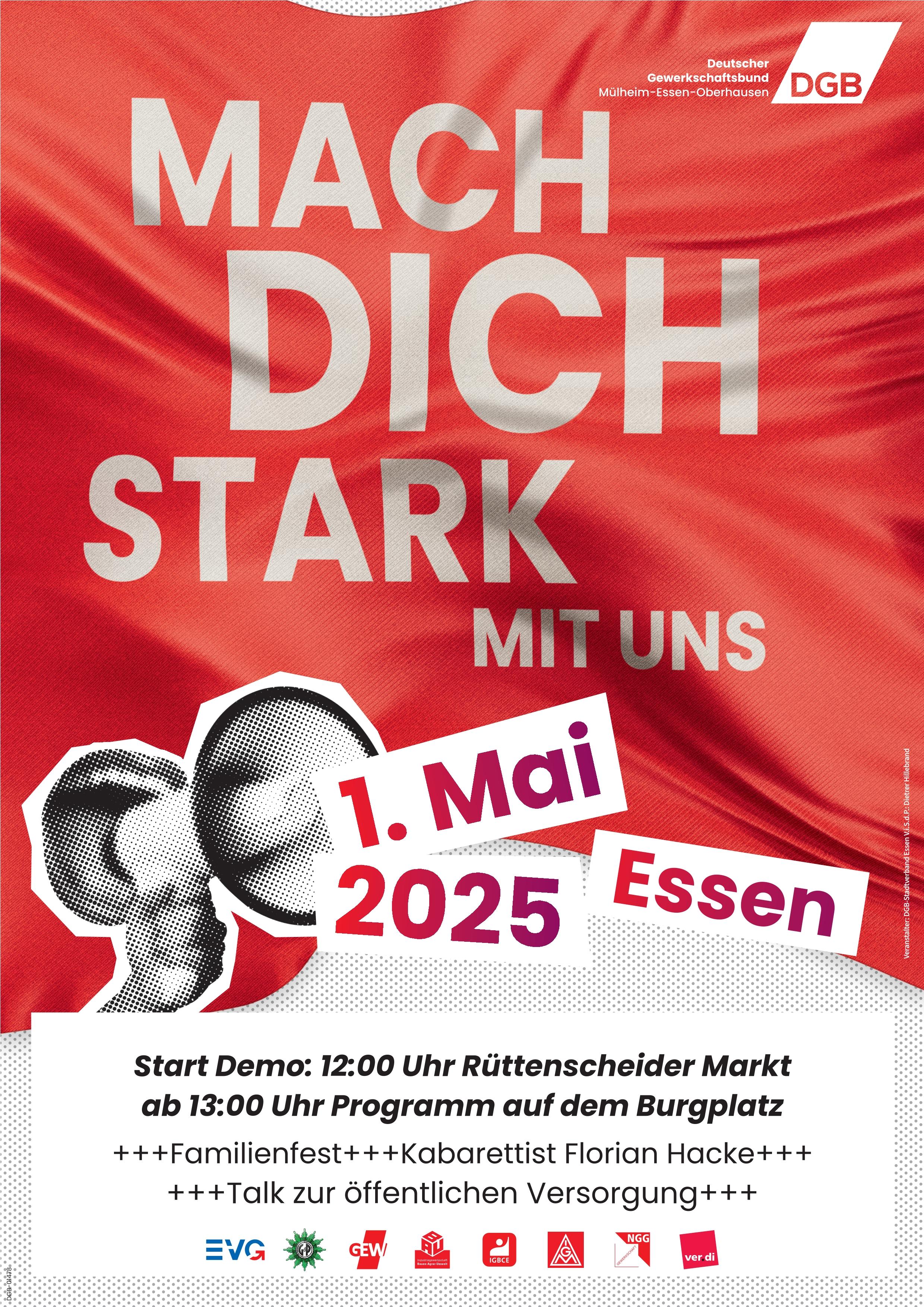 1. Mai 2025 in Essen