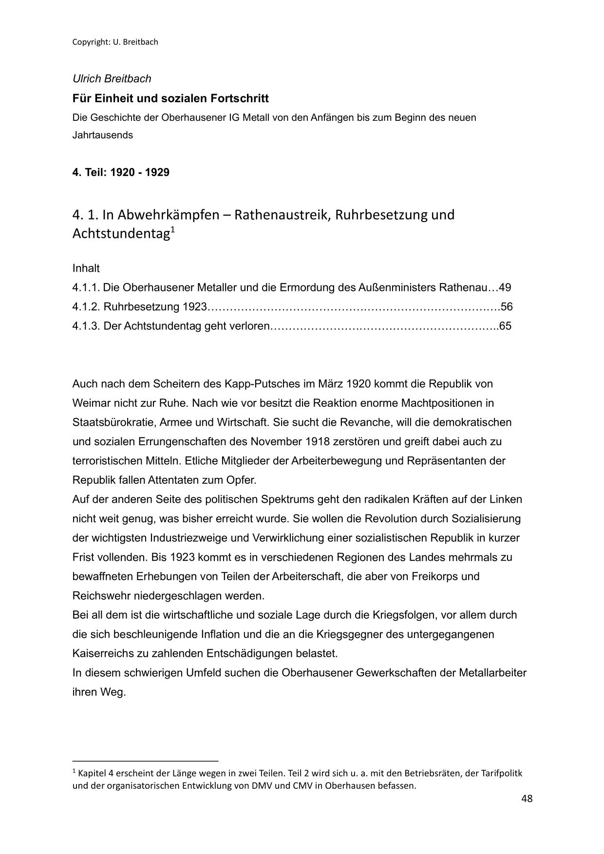 Kapitel 4 Teil 1
