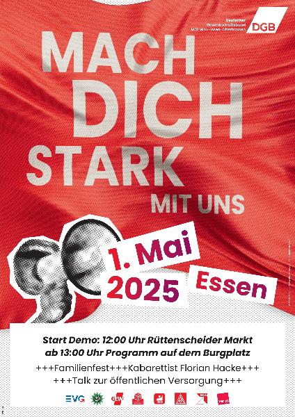 1. Mai 2025 in Essen